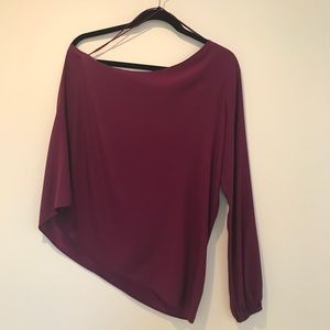 Ramy Brook One Shoulder Blouse SzM